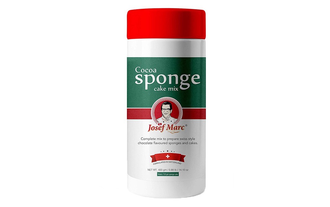 Josef Marc Cocoa Sponge Cake Mix    Plastic Bottle  400 grams